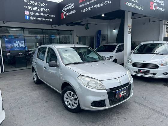 RENAULT SANDERO 1.0 AUTHENTIQUE 16V FLEX 4P MANUAL RENAULT SANDERO 1.0 AUTHENTIQUE 16V FLEX 4P MANUAL